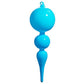 Bright Blue Finial Ornament