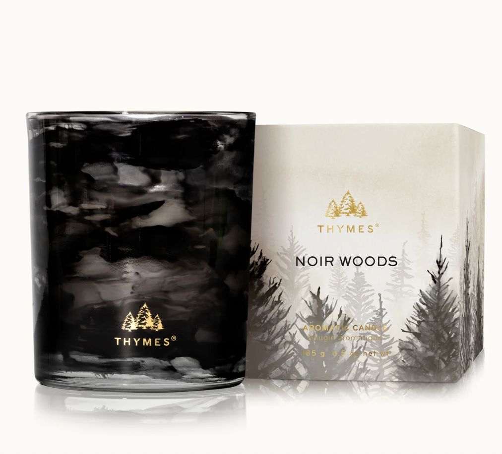 6.5oz Noir Woods Boxed Candle