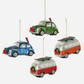 Bug & Bus Ski Ornament