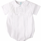 White Feltman Mini Button Belt Tuxedo Creeper
