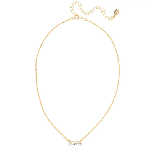 Bindi Clear Pendant Necklace