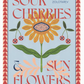 Sour Cherries and Sunflowers Coffee Table Book