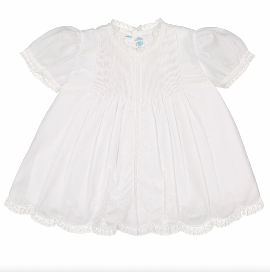 Ivory Lace Trim Slip Dress