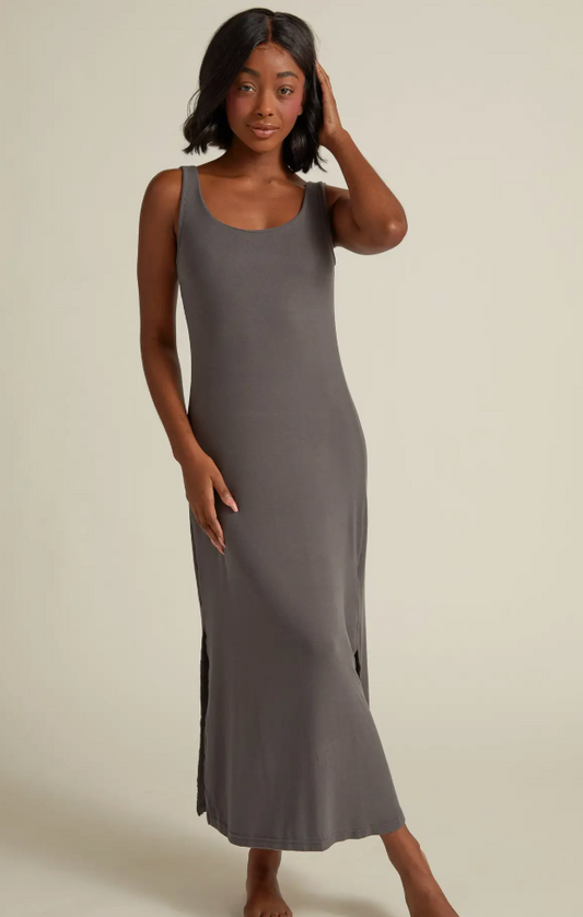 Soft Grey Lounge Dress