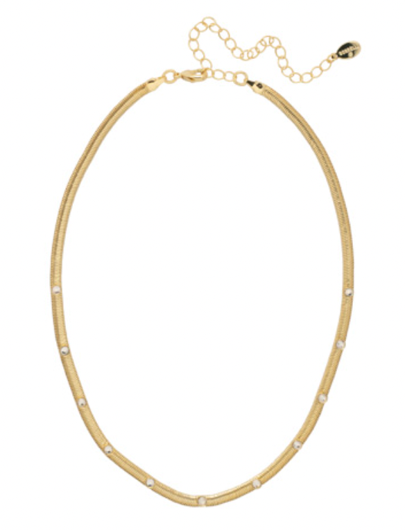 Mini Studded Juna Tennis Necklace