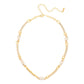Delmar Neutral Tennis Necklace