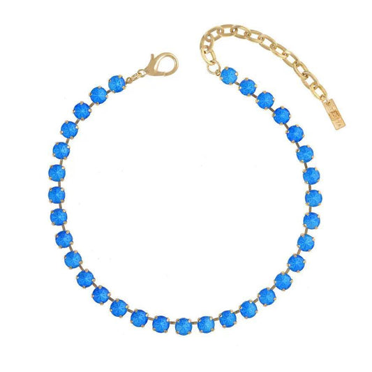 Oakland Antique Gold Neon Blue