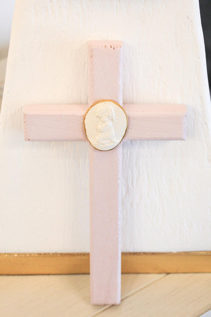 Intaglio Wooden Cross