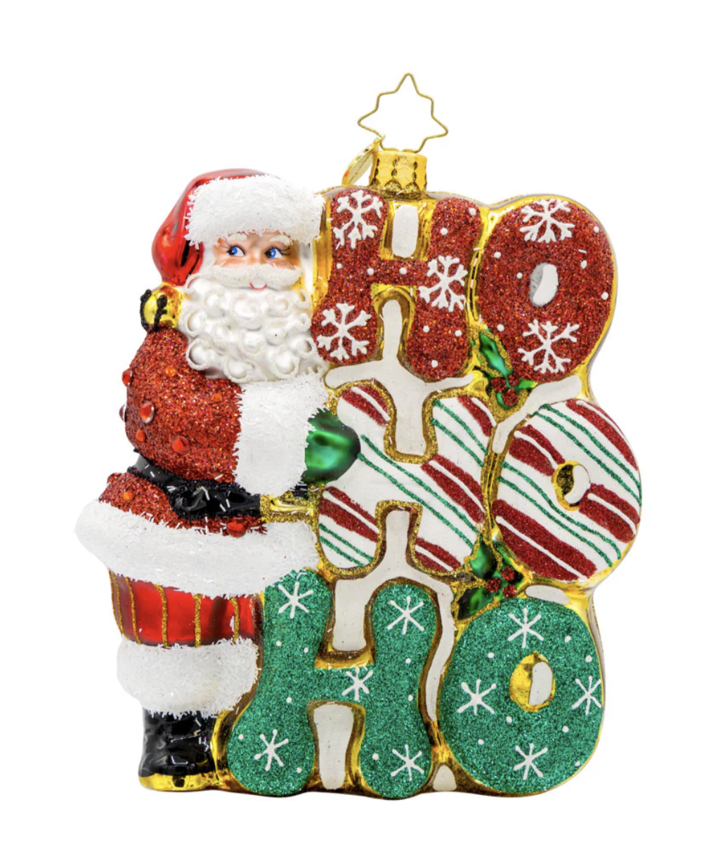 Merry Ho Ho Ho Santa