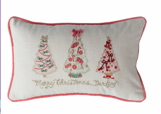 Merry Christmas Darling Pillow