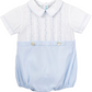 Feltman Embroidered Mock 2-Piece Creeper
