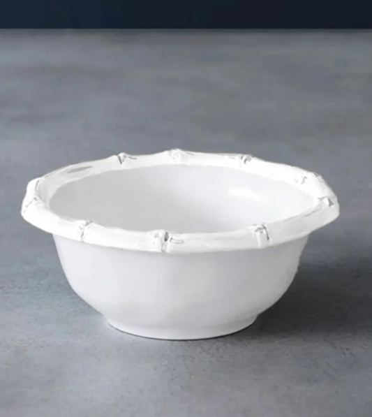 VIDA Bamboo Sm Dip Bowl (White)