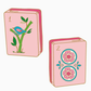 Mahjong Tile Stud Earring