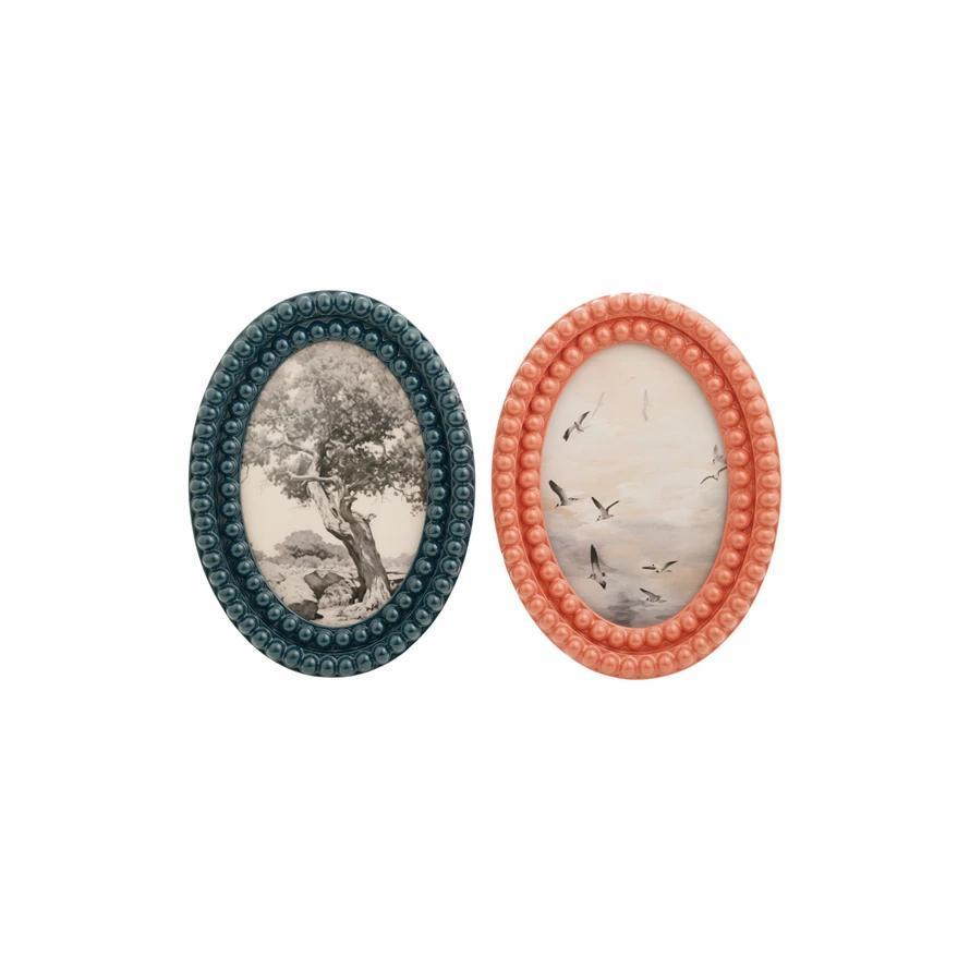 Oval Bobbin Frame (4x6 Photo)