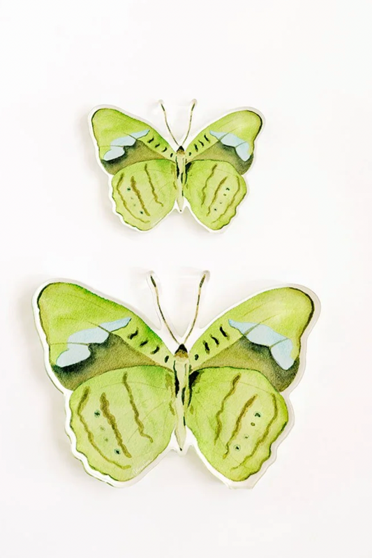 CC Green Acrylic Butterfly
