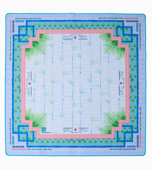Palm Paradise Mahjong Mat