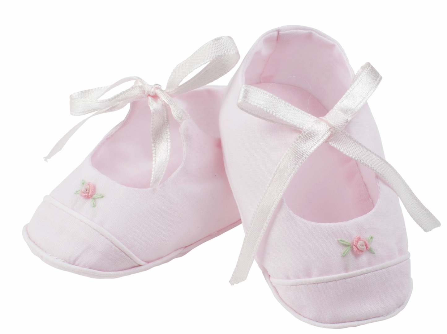 Rose Garned Newborn Booties