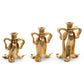 Bow Candle Sticks S/3