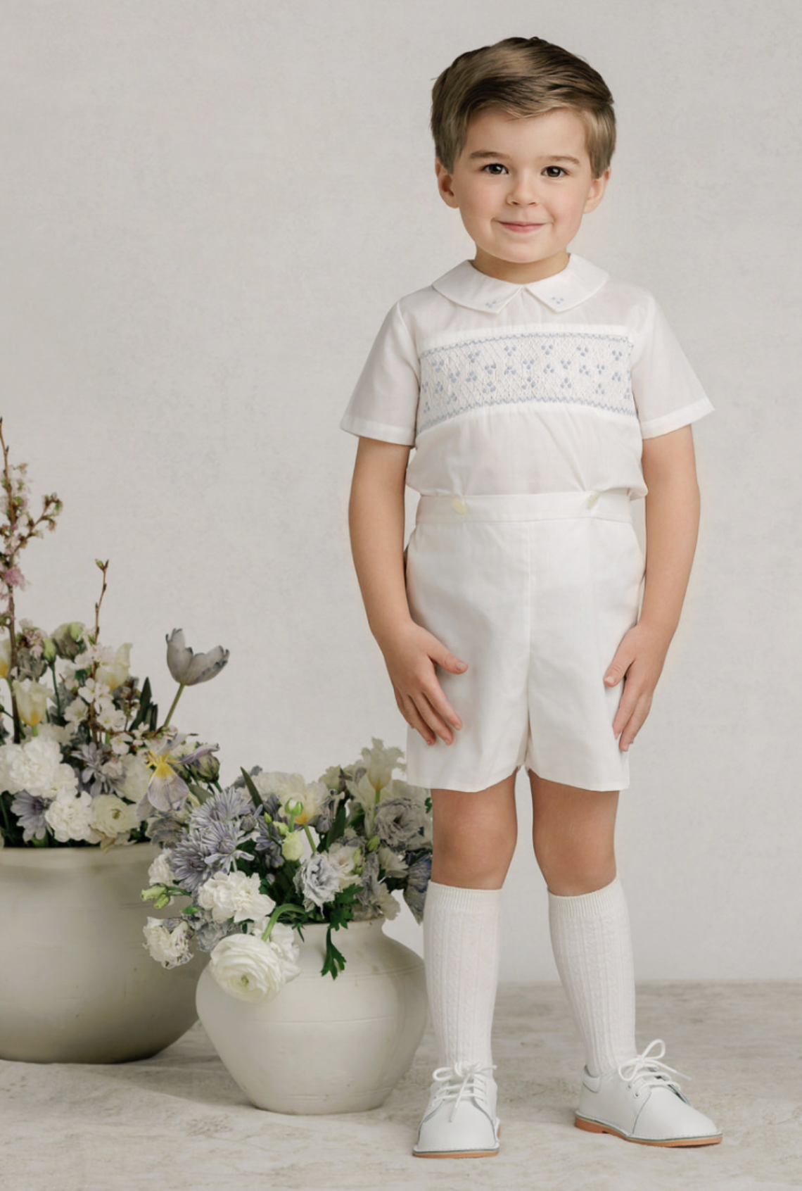 Boys Heritage Bleu Bobby Suit