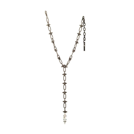 Milan Necklace in Gunmeatal