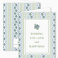 Christine's Hydrangea Wedding Card