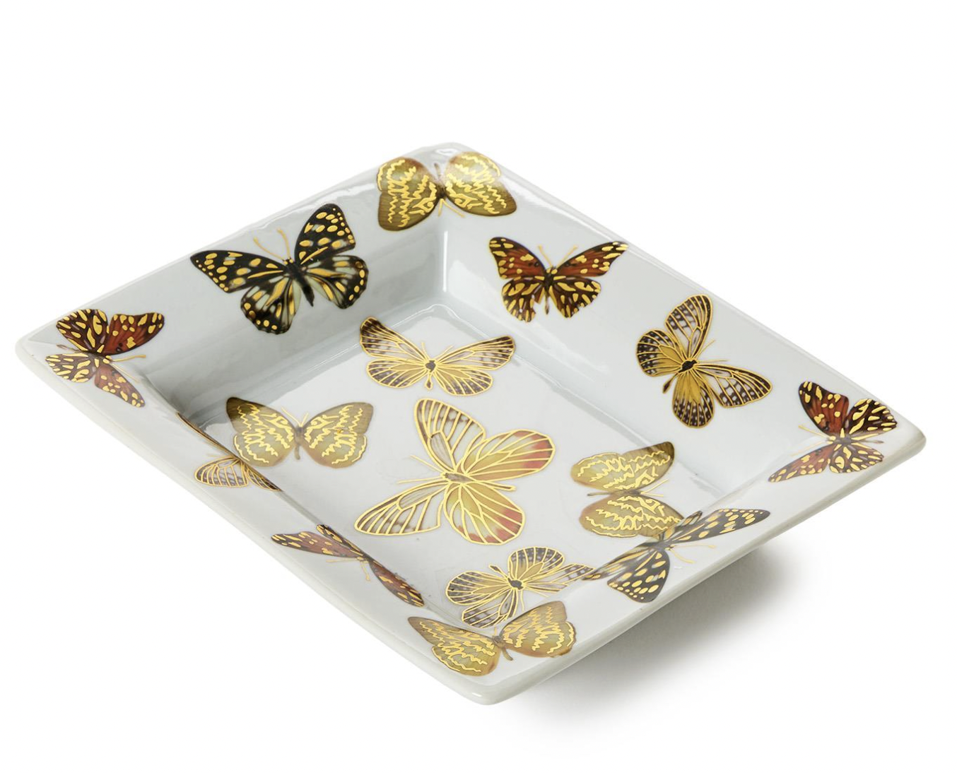 Butterfly Garden Decorative Tray