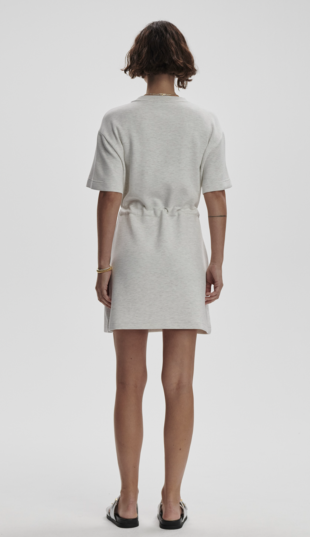 Maple Dress 2.0 in Ivory Marl