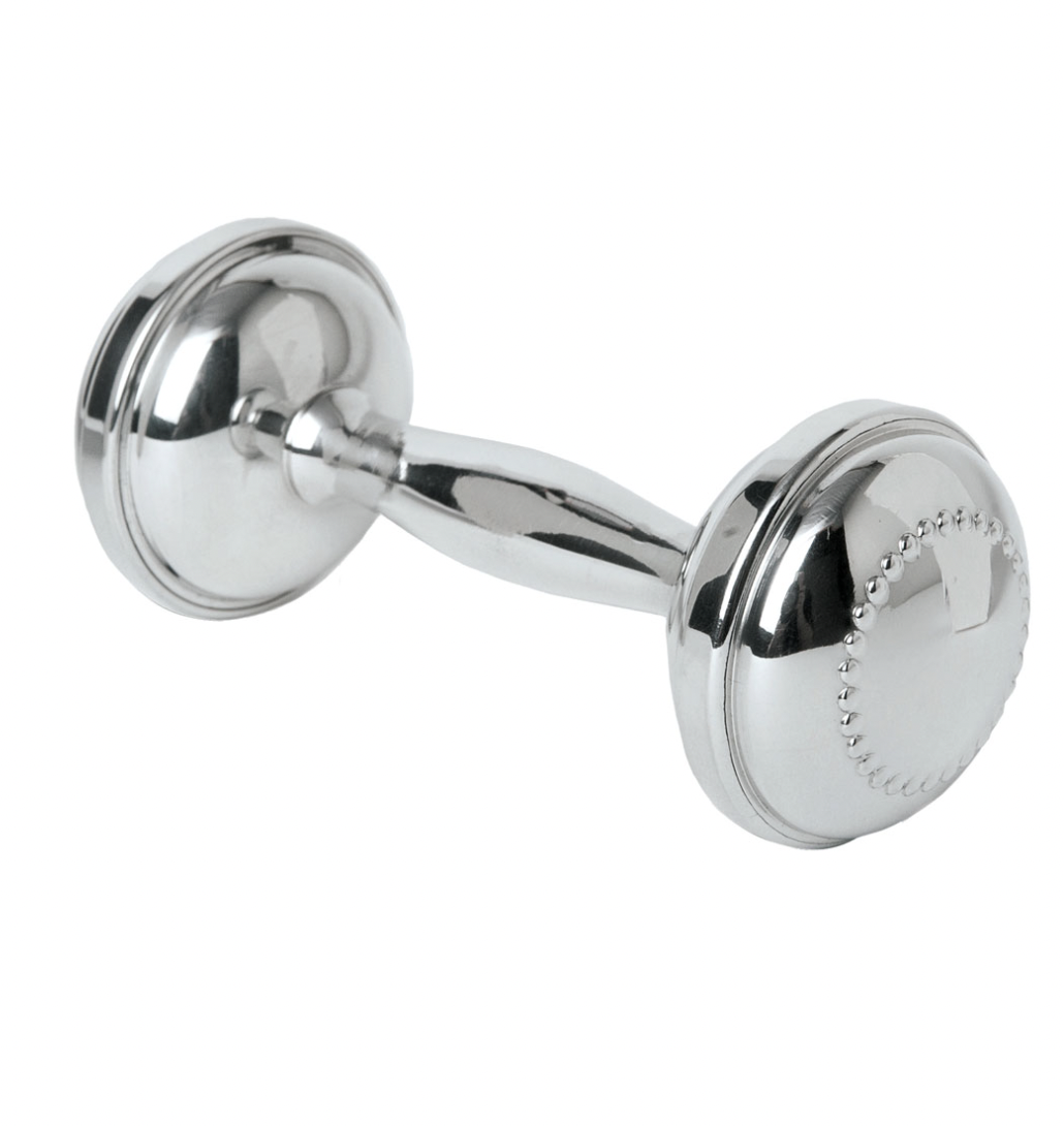 Salisbury Beaded Dumbell Rattle