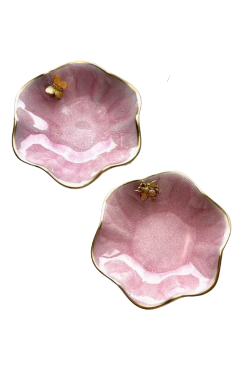 Lotus Flower Ceramic Dish