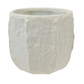 Stoneware Organic Shaped Planter, Matte Mint