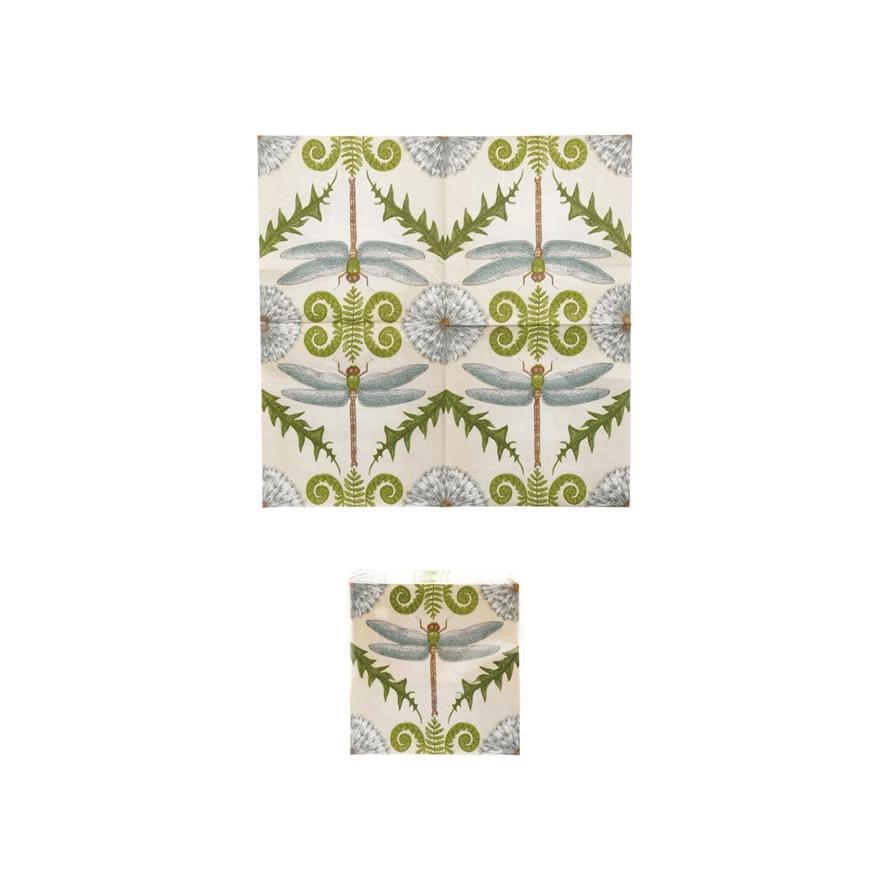 Dragonfly Cocktail Napkins