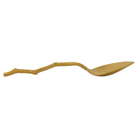 Brass Leaf Shaped Spoon