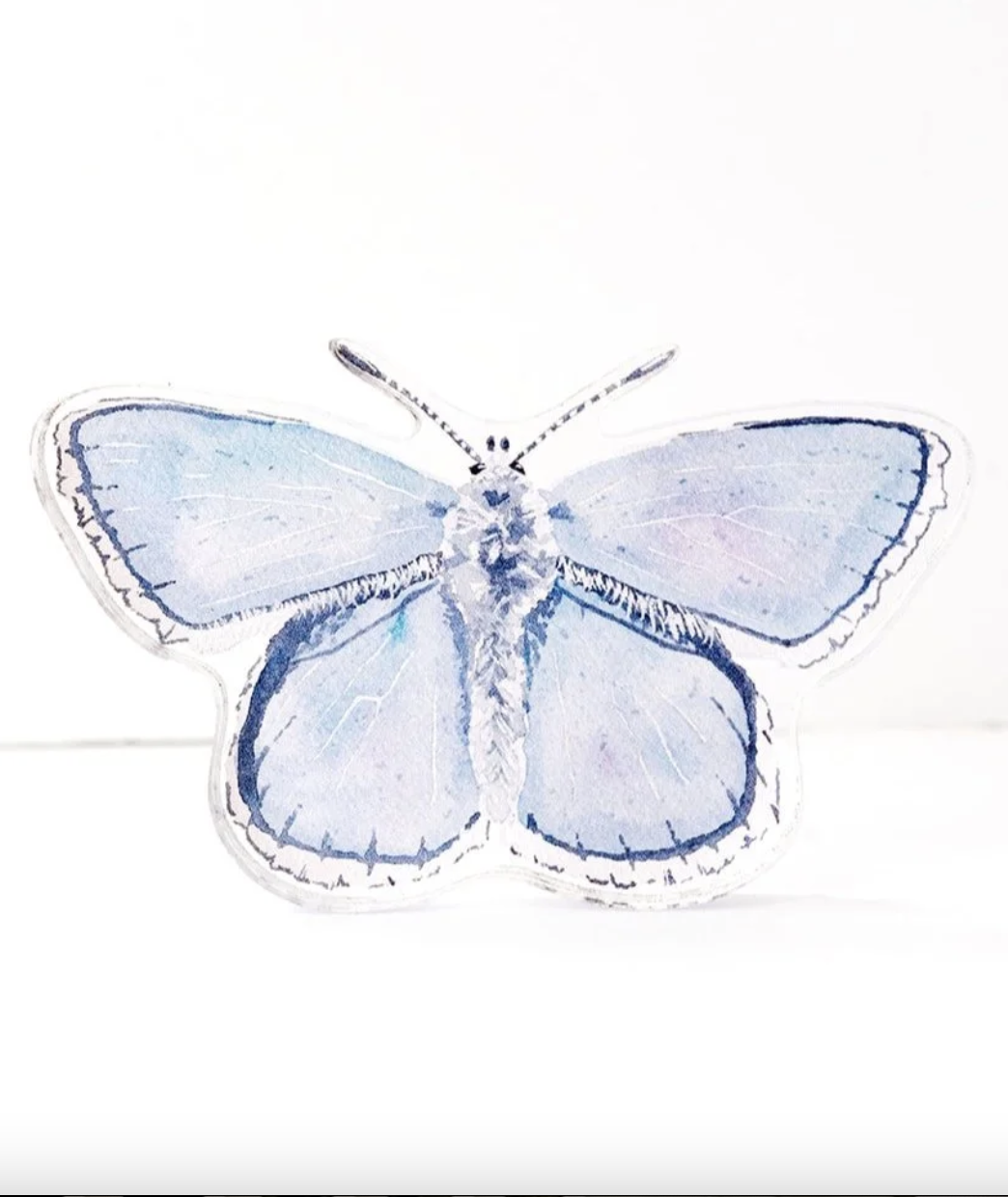 CC Blue Acrylic Butterfly