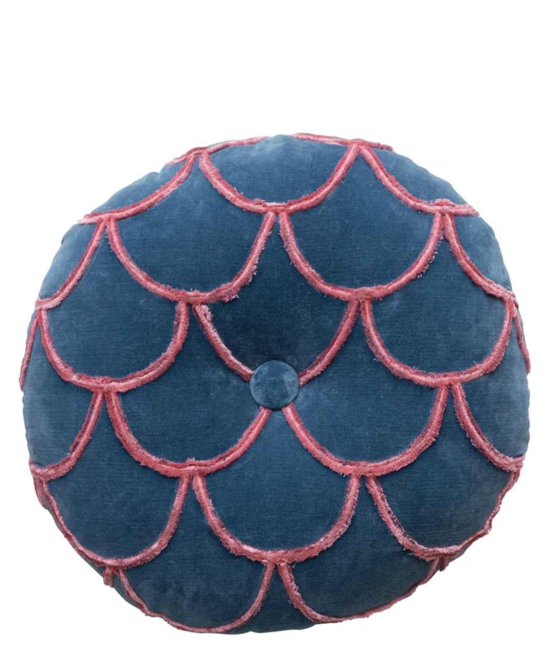 18" Round Tufted Pillow