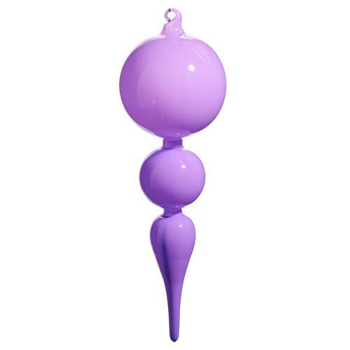 Bright Purple Finial Ornament