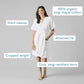 Weezie Short Light Blue Signature Robe