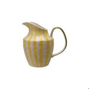 Pitcher with Stripes