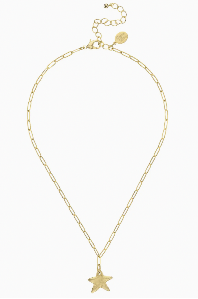 Petite Star Paperclip Necklace
