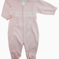 Pima Smocked Bow Footie