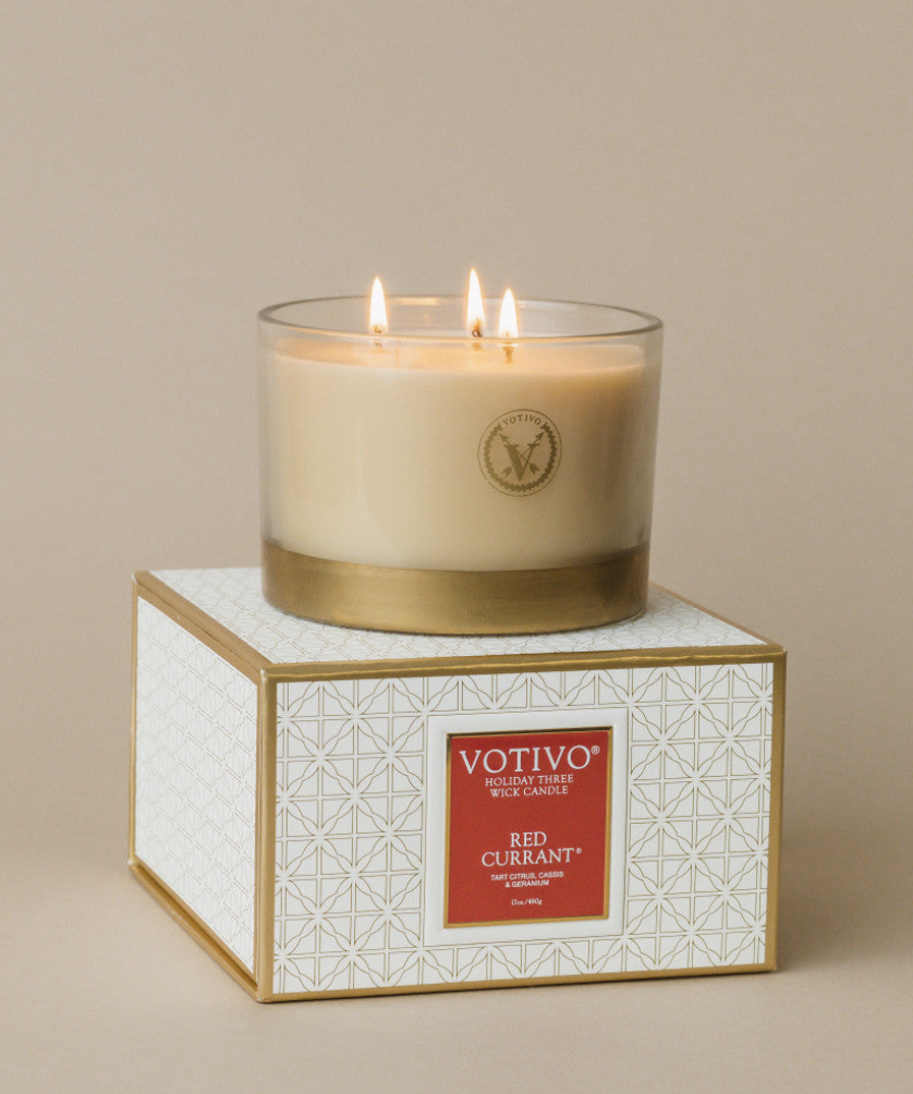 Red Currant 3-Wick Candle