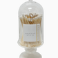 Tall Glass Jar with Matches