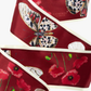 CC Crimson Silk Ribbon Scarf