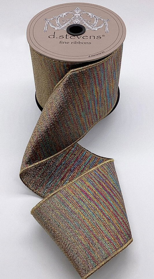 4" Metallic Iridescent Ribbon