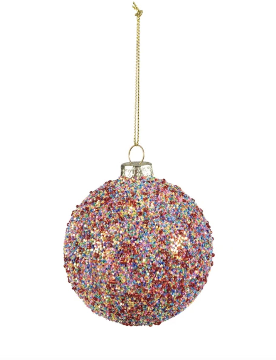 Glass Beaded Ornament