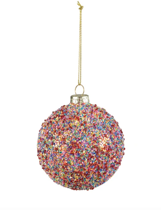 Glass Beaded Ornament