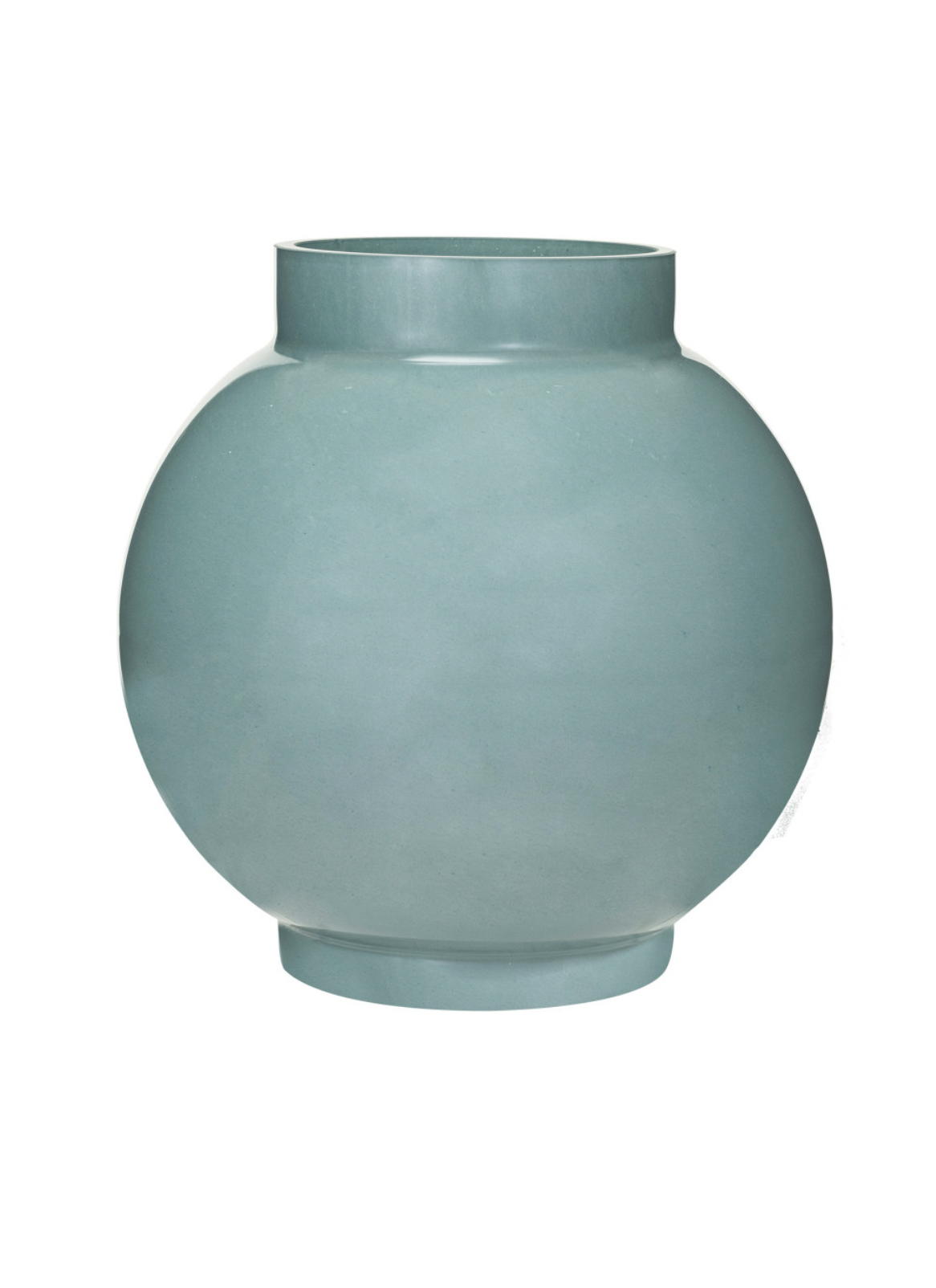 Opaque Blue Vase