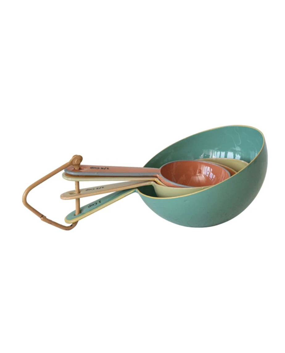 S/4 Colored Measuring Cups