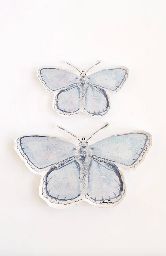 CC Blue Acrylic Butterfly