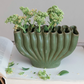 Stoneware Sculptural Vase