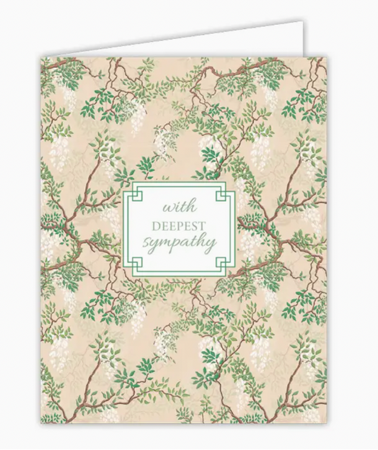 Deepest Sympathy Tree Branches Card